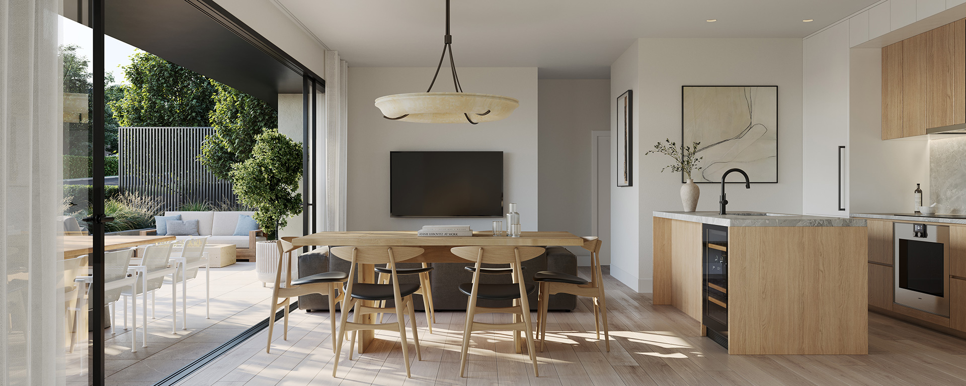 White Building Rendering