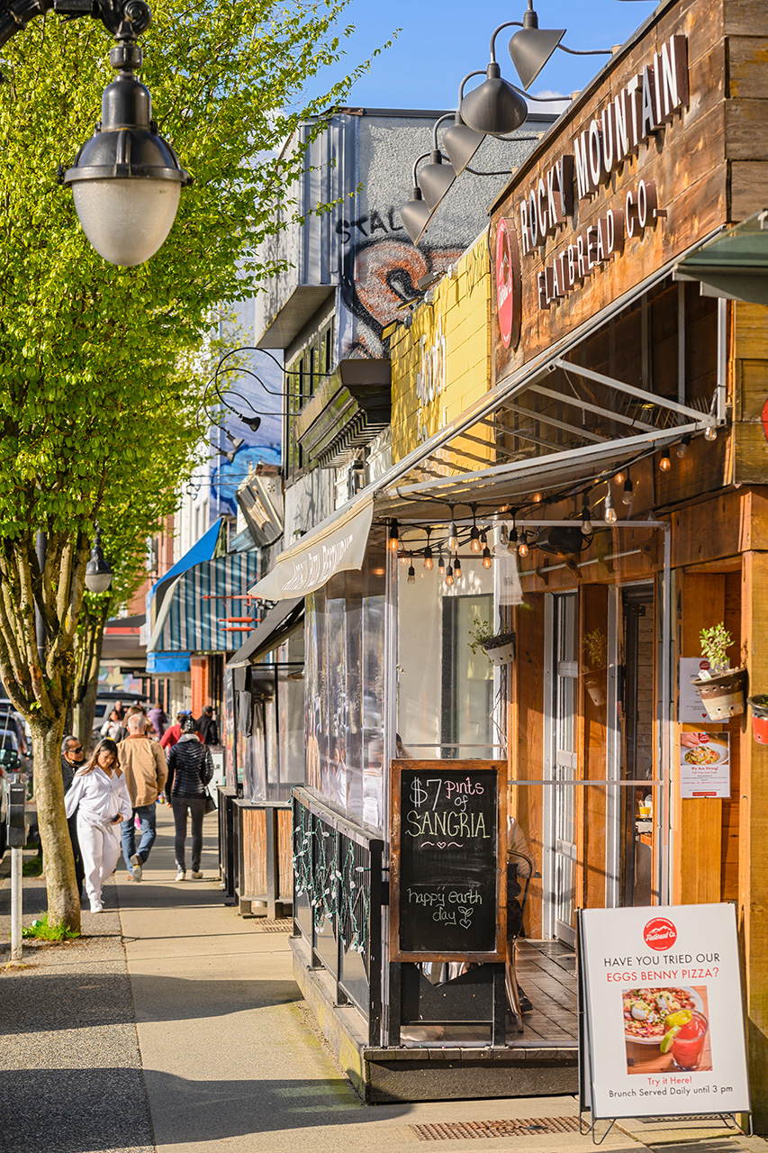 Street Signs on Main Street