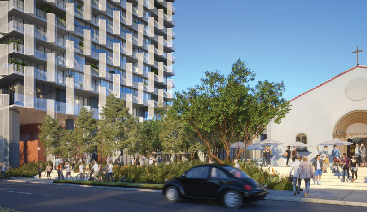 Terrace Block, Koreatown LA, California